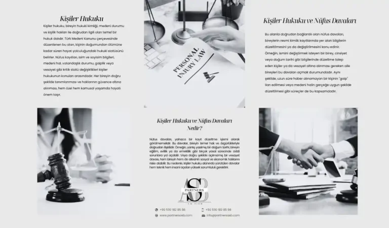 Kişiler Hukuku ve Nüfus davaları ile ilgili görsel